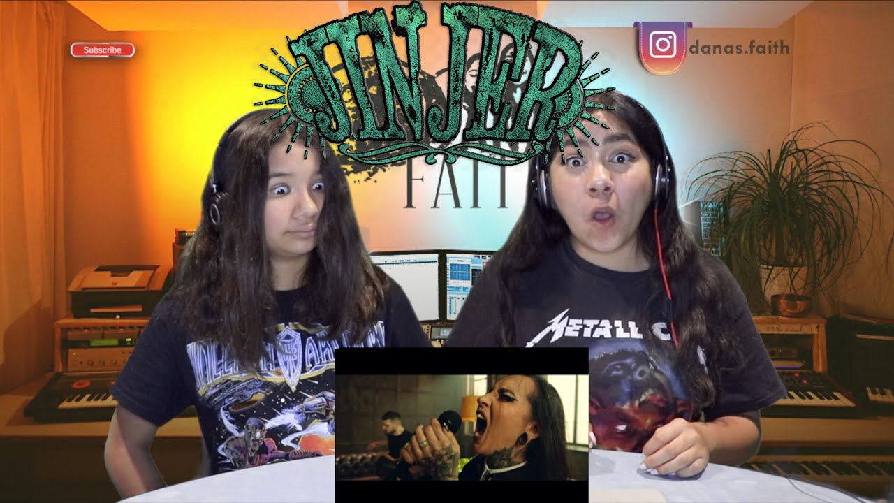 Two Girls React To JINJER - Vortex (Official Video)
