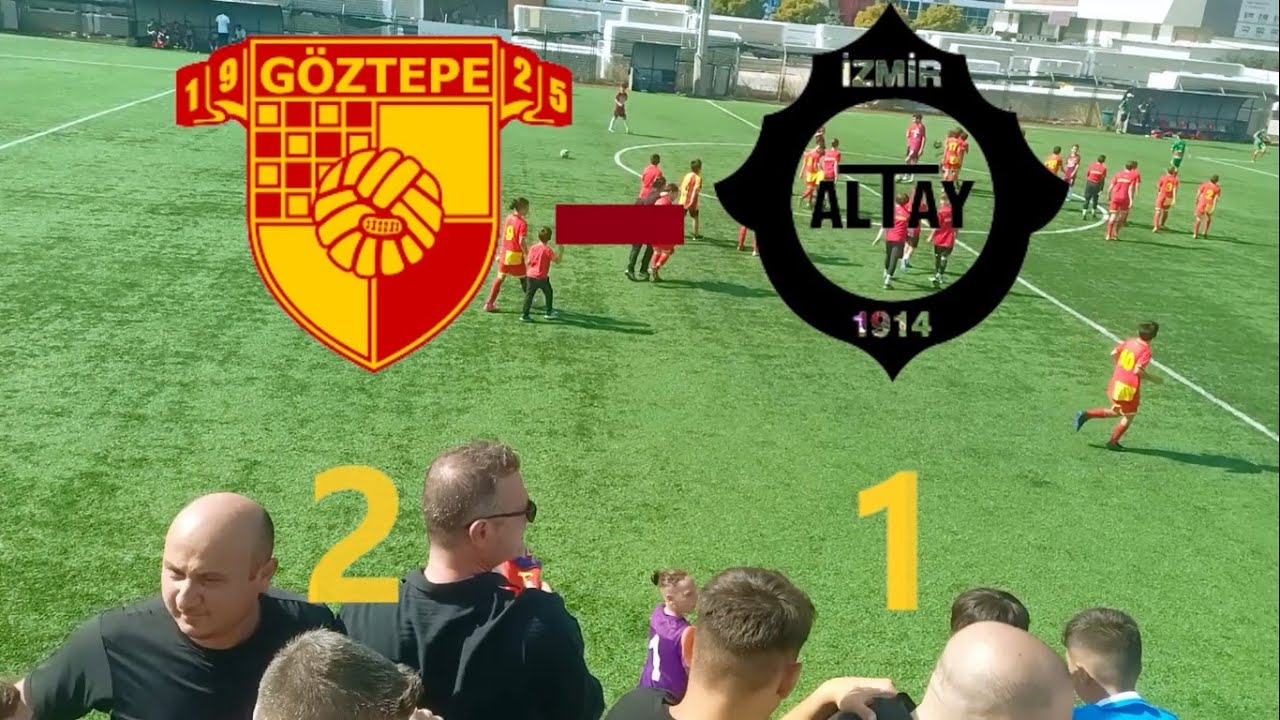 U-12 LİGİ GÖZTEPE - ALTAY KARŞILAŞMASI -İYİ SEYİRLER