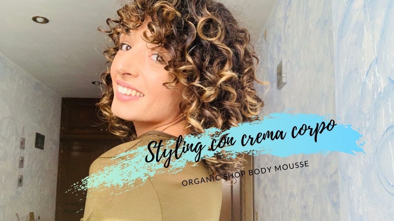 Capelli ricci| crema corpo per lo styling