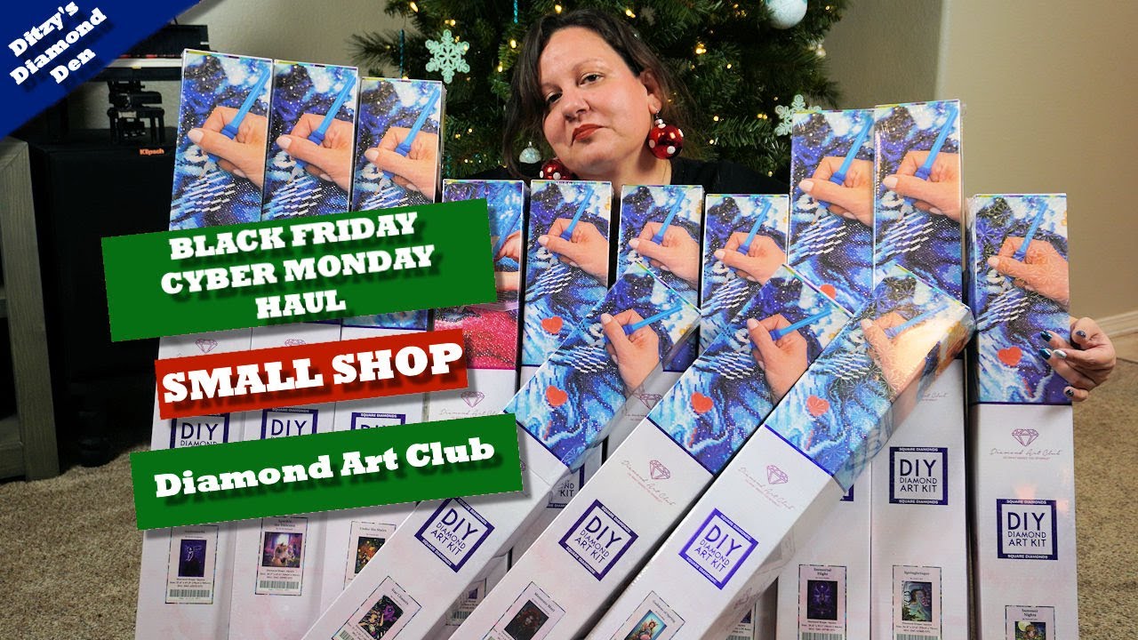 Diamond Art Club Black Friday & Cyber Monday Haul 2023 & Small Shops