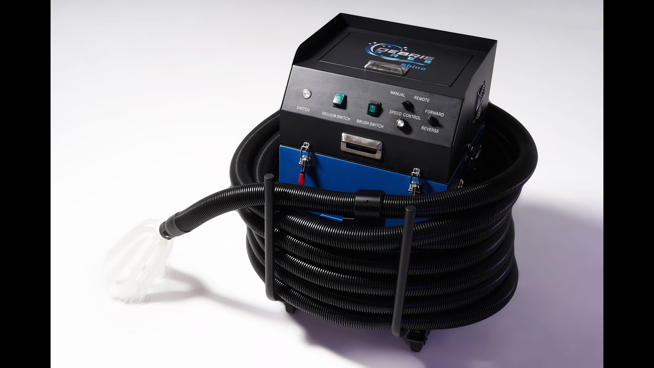 Debris Free Rhino XT demonstration