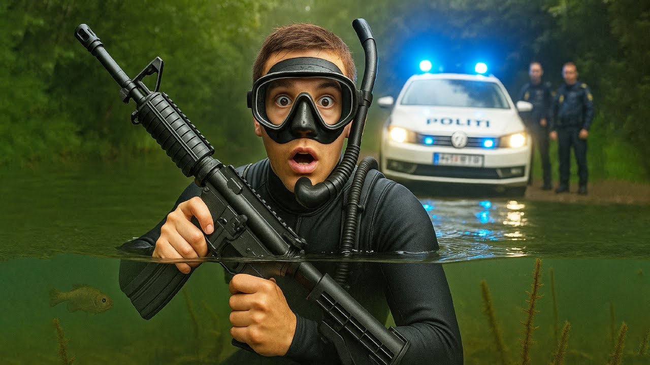 JEG FINDER ET GEVÆR I EN SØ! (POLITIET KOMMER)