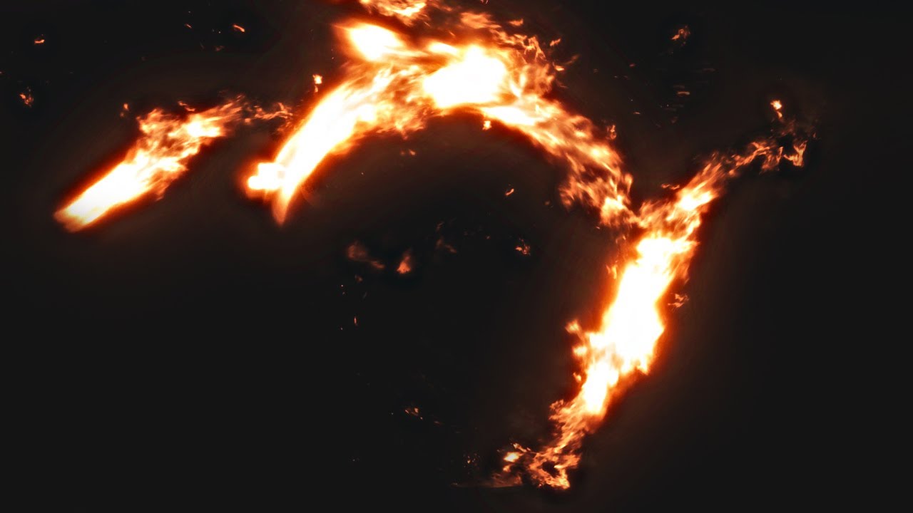 Firebending 🔥#01 FREE VFX Greenscreen ◈ Avatar inspired Fire overlay effect