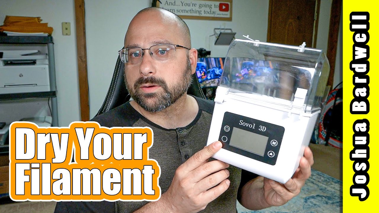 You might not even need a 3D printing filament dry box | Sovol SH01