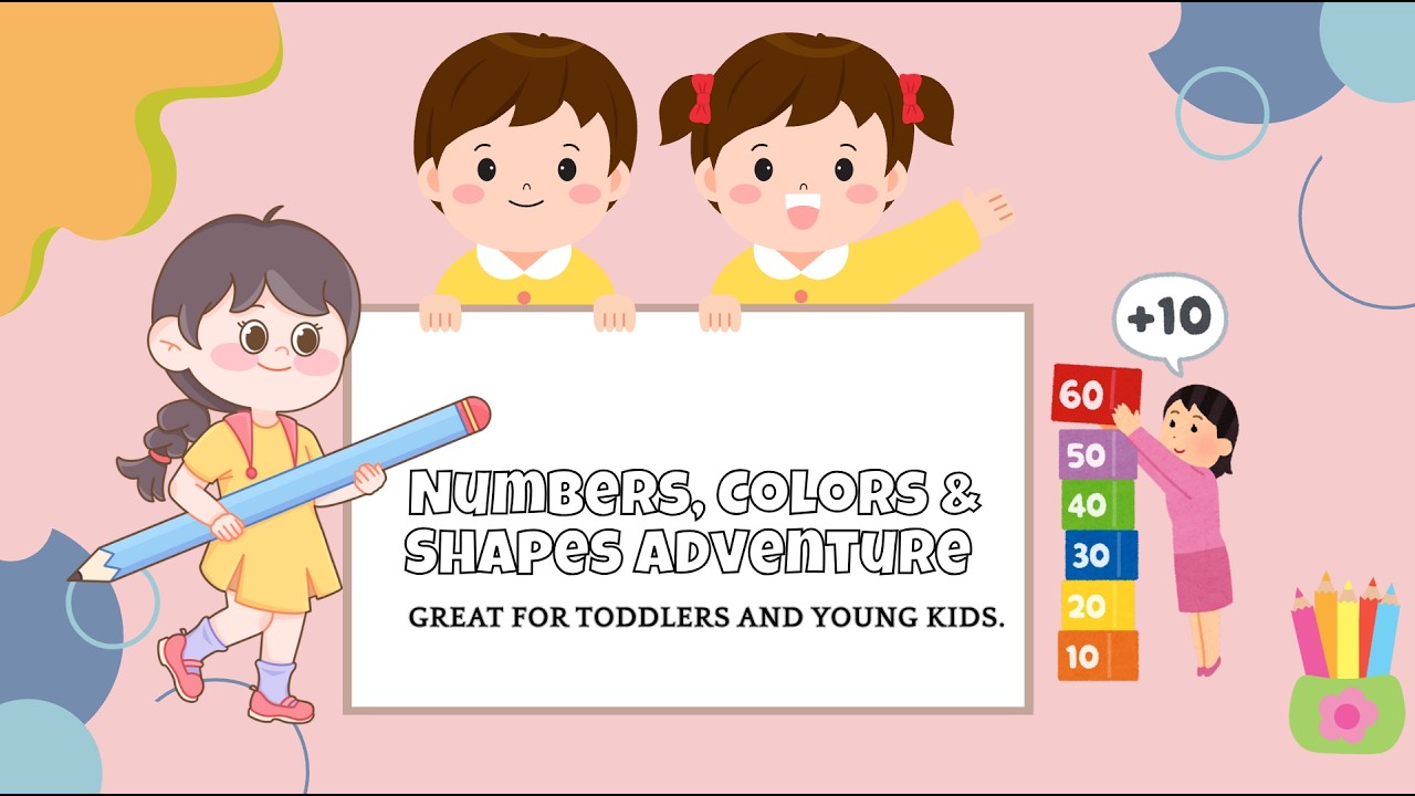 ABC & 123 Learning Fun! 🎉 Alphabets and Numbers for Toddlers