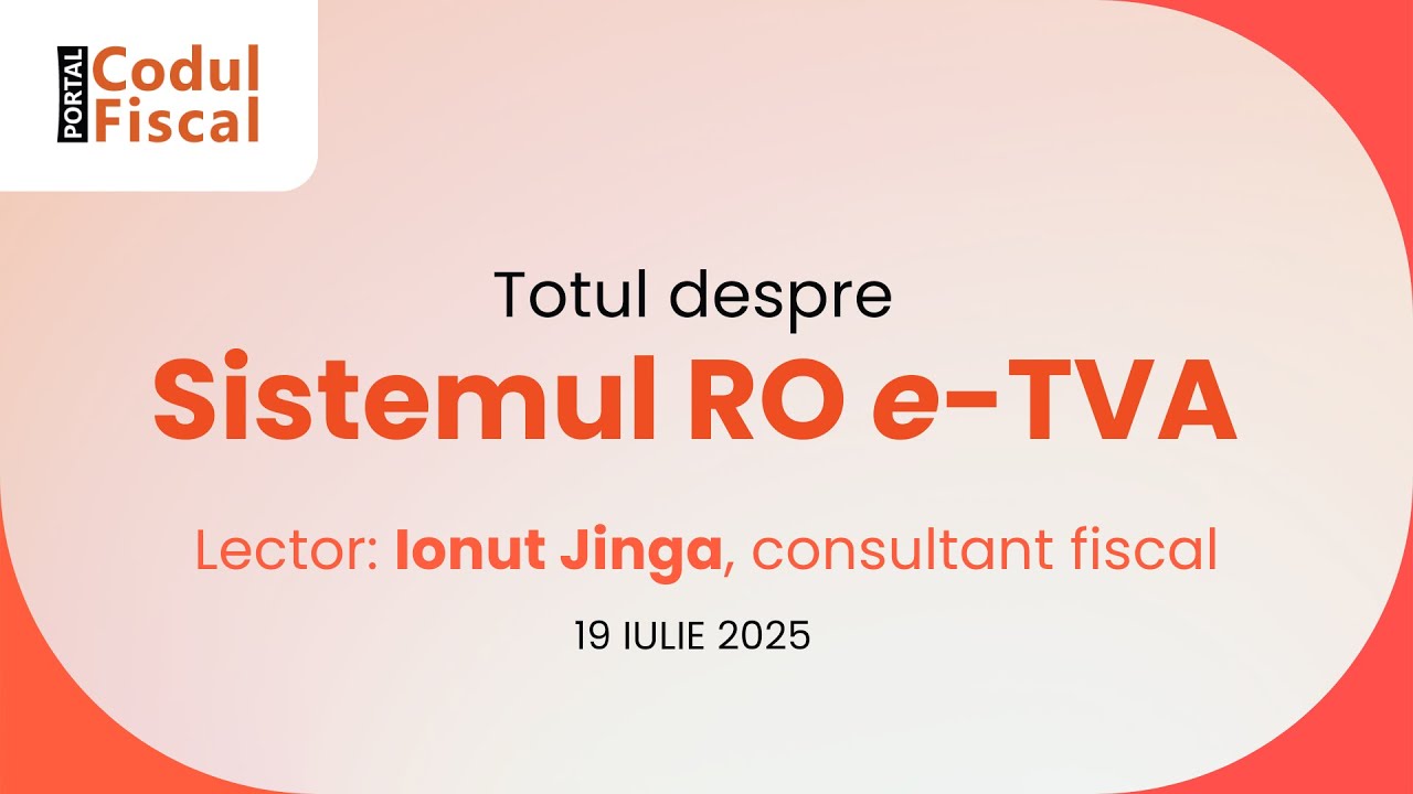 Sistemul RO e-TVA 2025