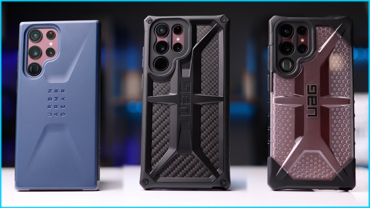 Urban Armor Gear S22 Ultra Case Lineup | Monarch, Civillian, & Plasma