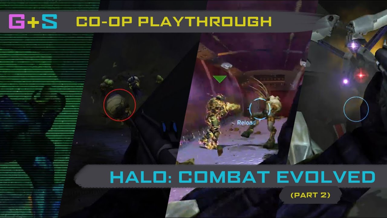 GAME & SWATCH | ALL GAME! | Halo: Combat Evolved Co-Op (Part 2)