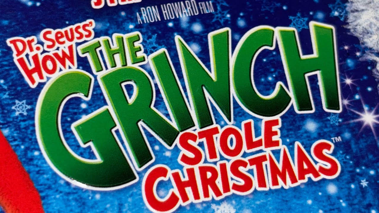 How the Grinch stole Christmas (Grinchmas edition) ￼DVD unboxing