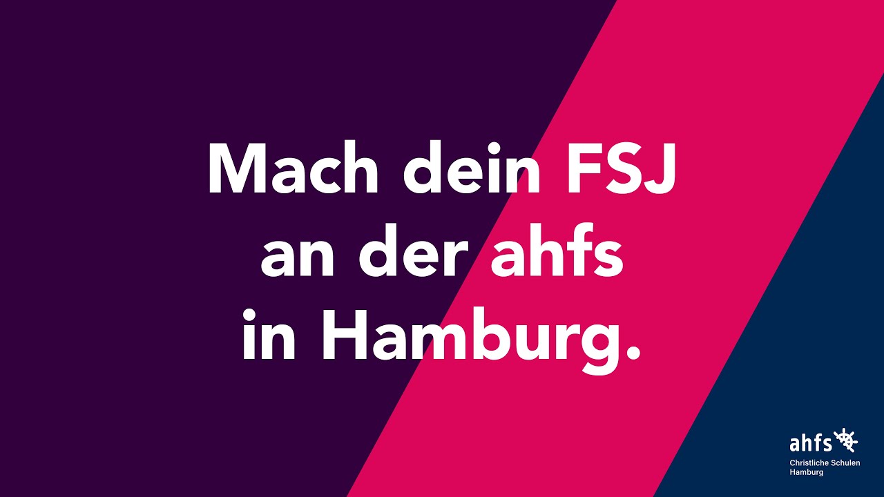 FSJ an der ahfs-Hamburg