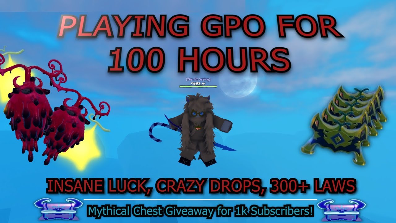 I played GPO for 100 hours... Here's what happened..