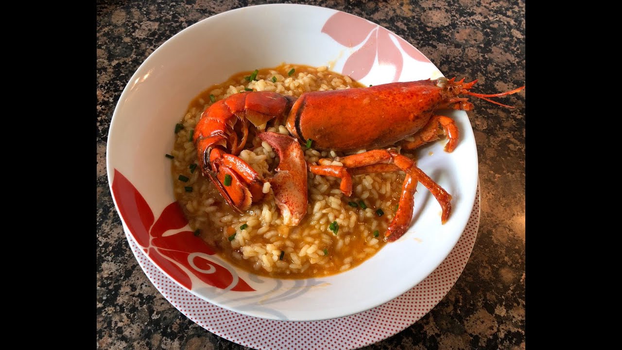 Receta Arroz con bogavante