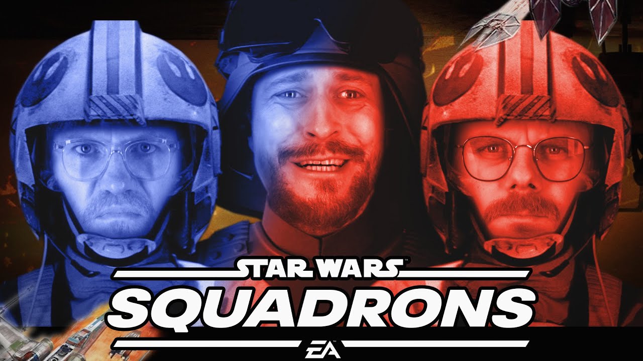 Star Wars mit Bruchpiloten | Star Wars: Squadrons mit Eddy, Simon, Nils. Dennis & Sandro | Beanstag