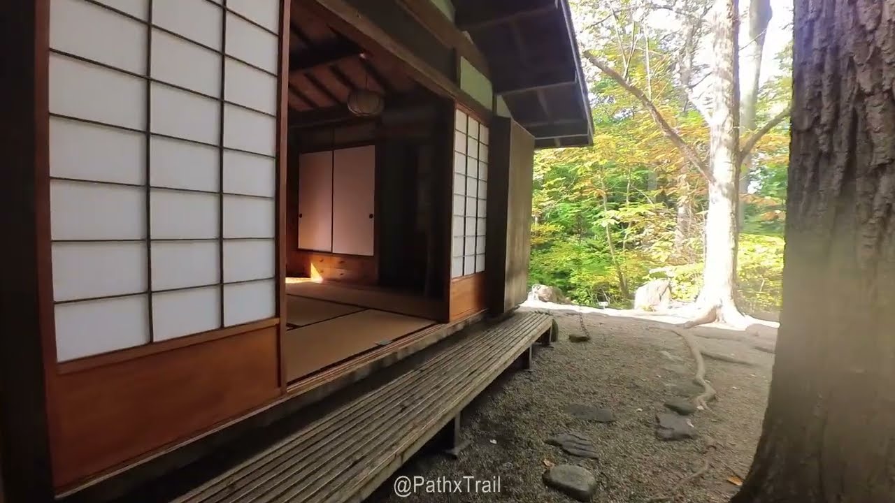 Forest Baths | Meditation & Mindfulness at John P. Humes Japanese Stroll Garden | Nature Walk (4K)