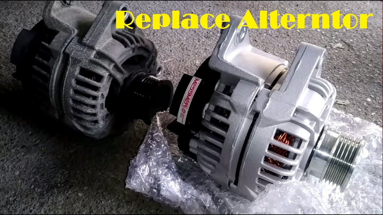 Replace alternator - Sostituzione Alternatore (Opel Zafira B VVT 1.6 l - Z16XER)