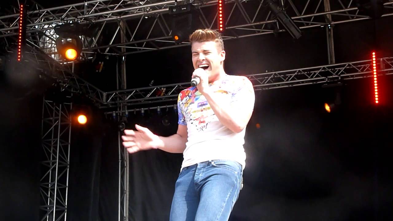 Joe Mcelderry - Get Lucky - Music On The Hill - 21st July 2013