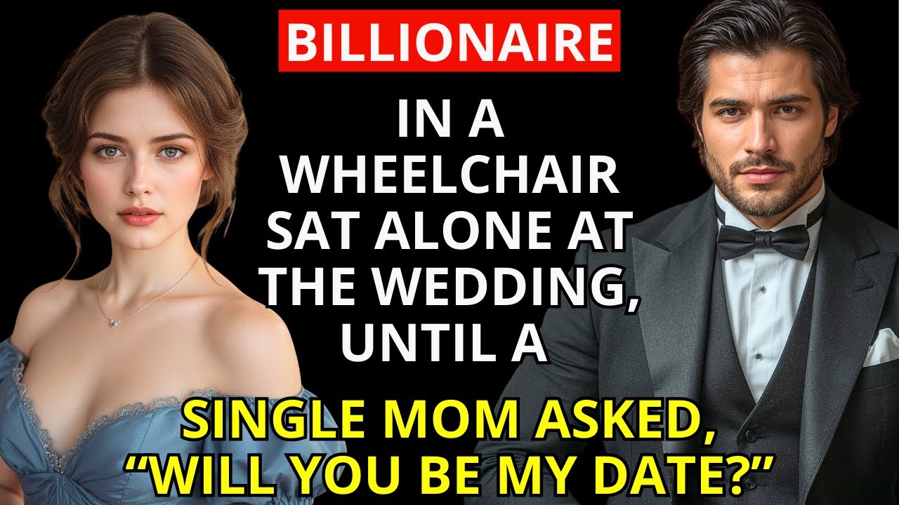 Billionaire in a Wheelchair Sat Alone at The Wedding—Until a Single Mom Asked, 