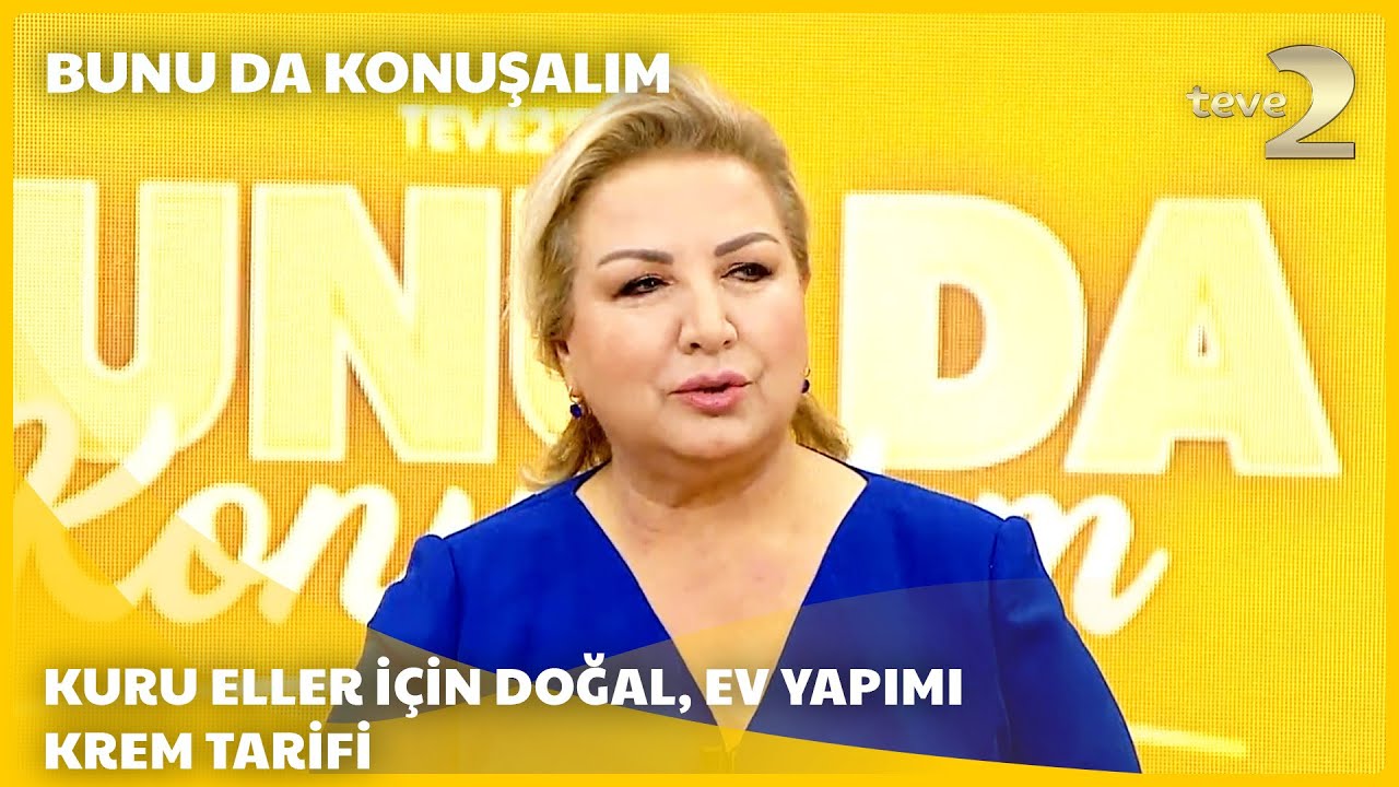 teve2'de Bunu da Konuşalım | Suna Dumankaya Kuru Ciltleri Nasıl Nemlendirilmesi Gerektiğini Açıkladı