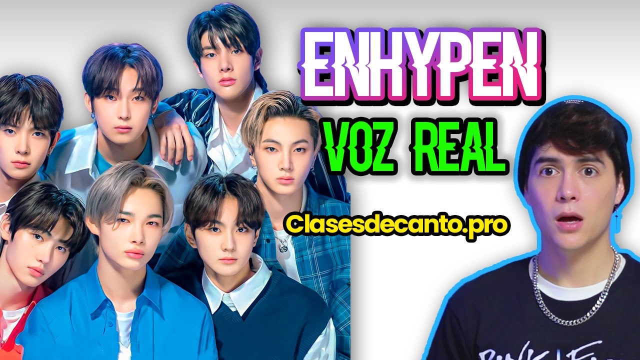 Escuchando la Voz REAL de Enhypen sin Autotune Análisis | Vargott