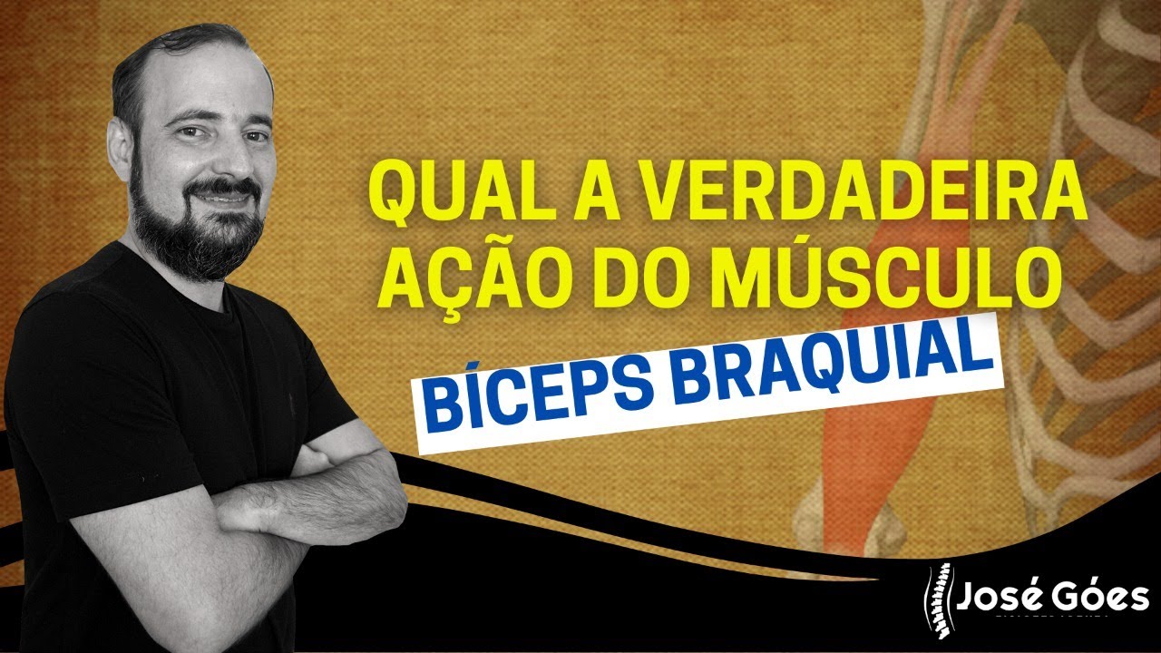 Qual a verdadeira ação do músculo bíceps braquial | José Góes