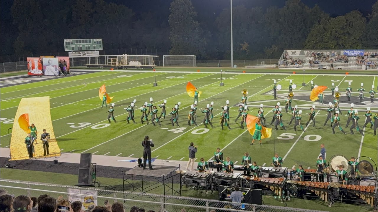 Rock Bridge High School Finals performance at 2025 River City Showcase