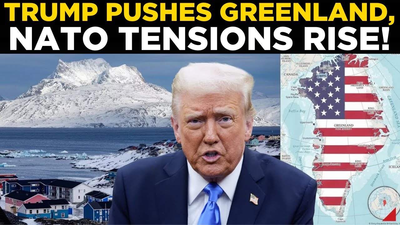 TRUMP LIVE: Trump Escalates Greenland Dispute, Testing NATO Unity and Denmark Relations