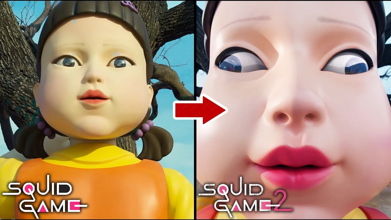 【squid game1＆2】ころんだ総まとめ(ピオスミダ)【耐久イカゲーム】