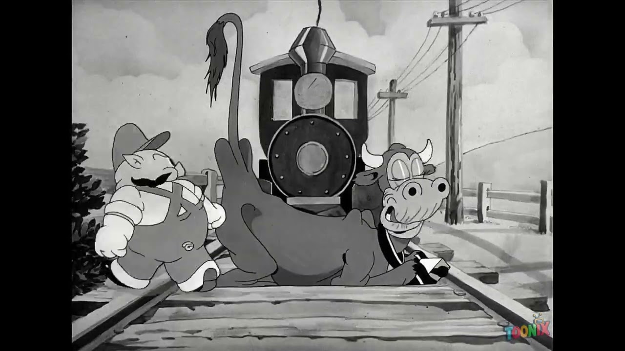 Porky's Epic Train Race! 🚂💨 Who Will Win? | Classic Cartoons