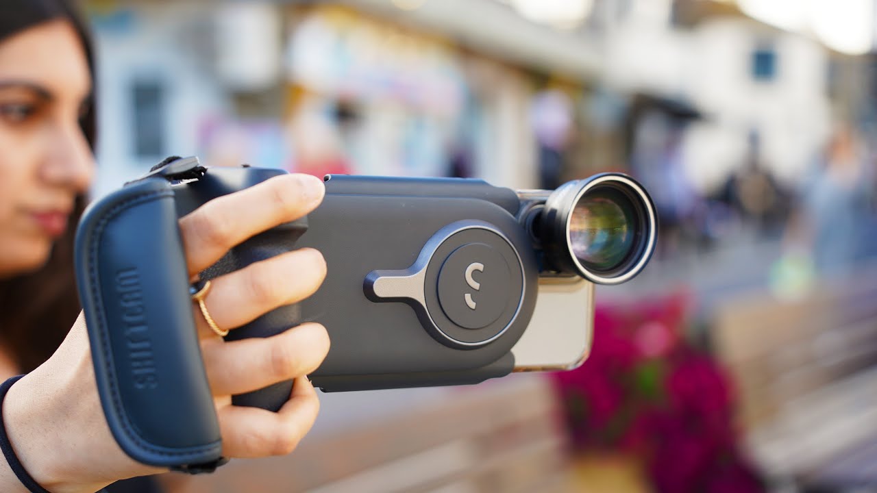Превратите свой iPhone в цифровую зеркальную камеру! — Обзор ShiftCam ProGrip и ProLens!