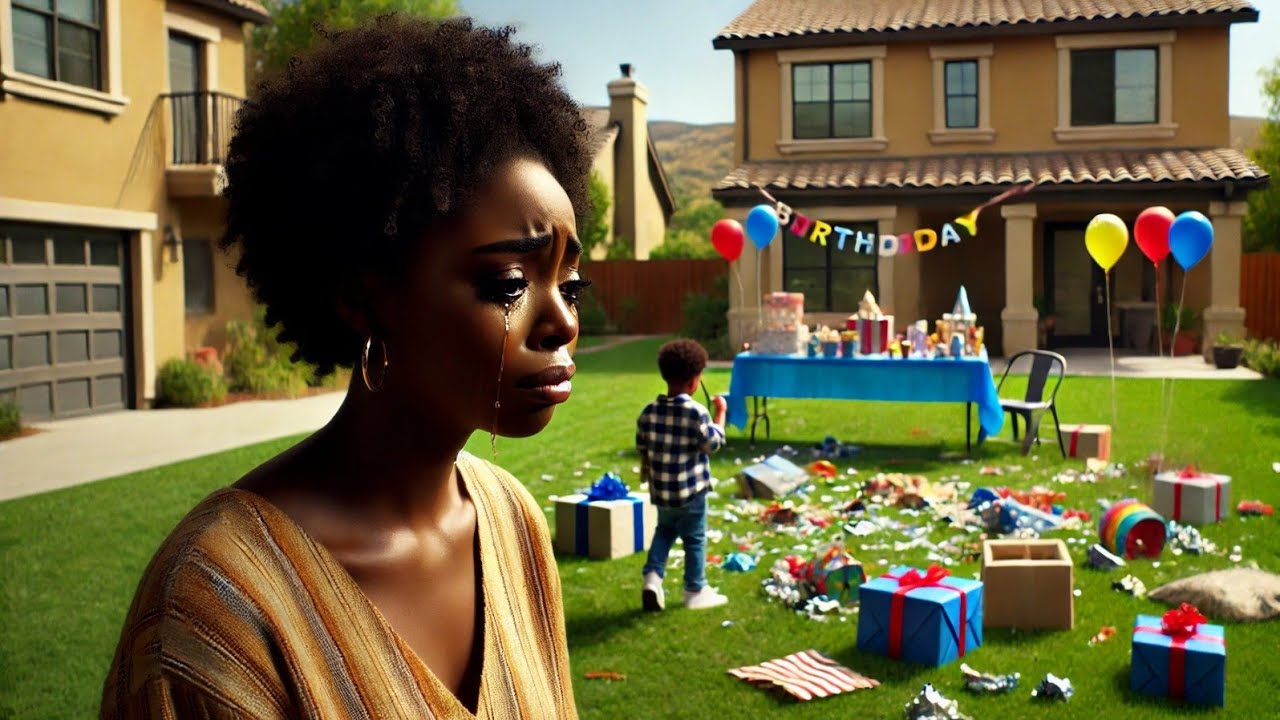 My Sister Broke All My Son's Birthday Gifts — While Everyone Laughed, Until My Father Stepped In...