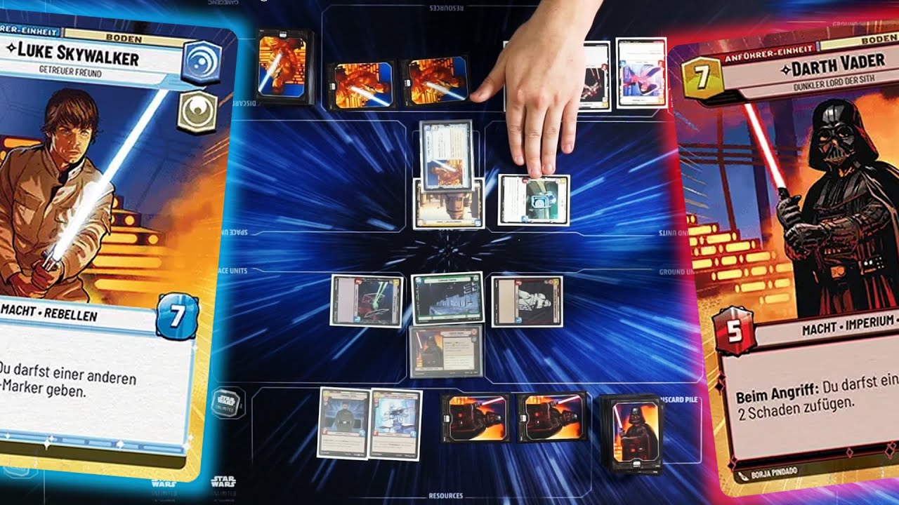 So spielst du Star Wars Unlimited - Erklärungsrunde
