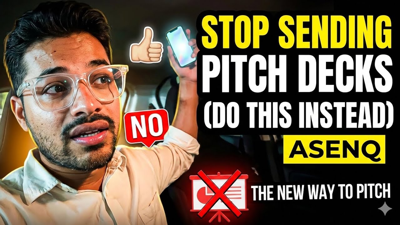 Stop Sending Pitch Decks (Do This Instead)