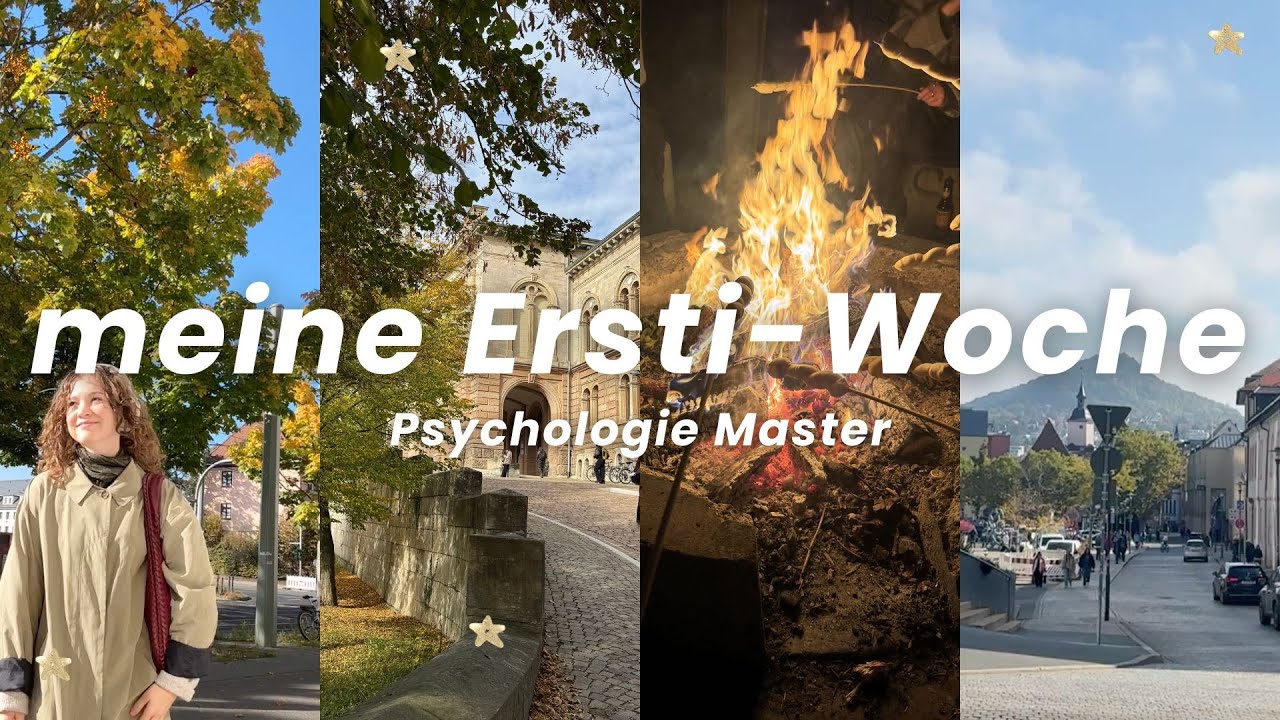 meine ERSTI WOCHE an der neuen UNI ⭐ neue Stadt, neue Menschen | Psychologie Master UNI VLOG