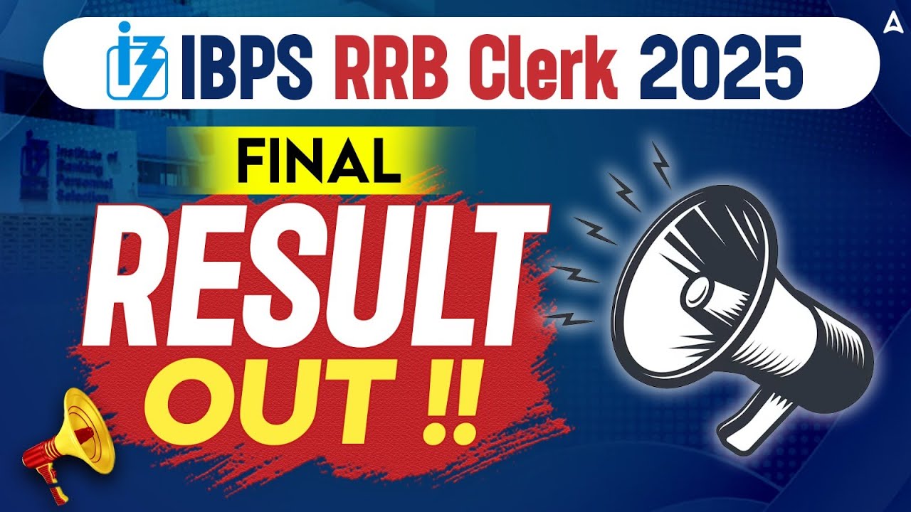 IBPS RRB Clerk 2025 Final Result OUT 🔥 || RRB Clerk Result 2025 | Proud Moment for Our Students ❤️