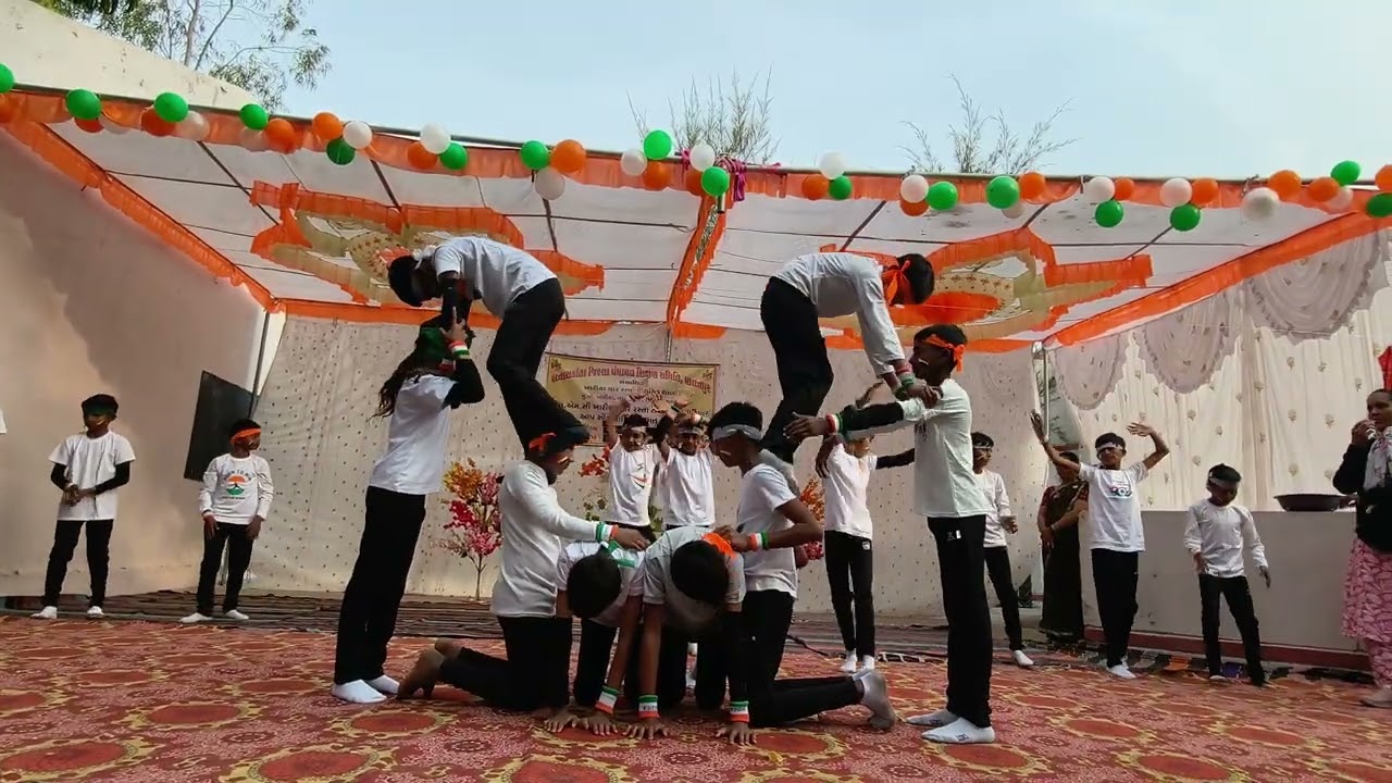 Piramid...Jay Ho... Khariya Char Rasta Primary School...26 January 2026...DC Makvana 