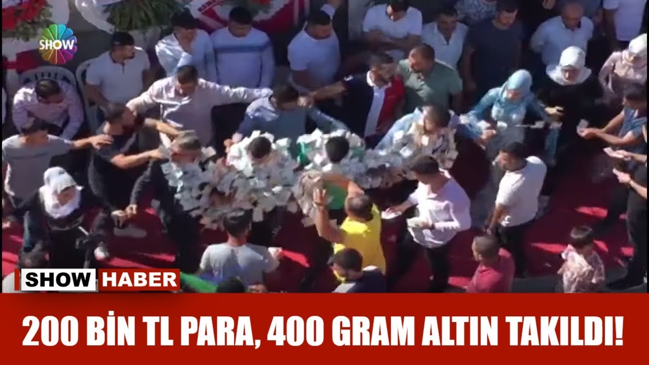200 bin TL para, 400 gram altın takıldı!