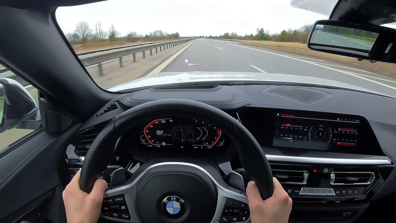 2026 BMW Z4 20i | POV Drive | Sound | No Speed Limit Autobahn!