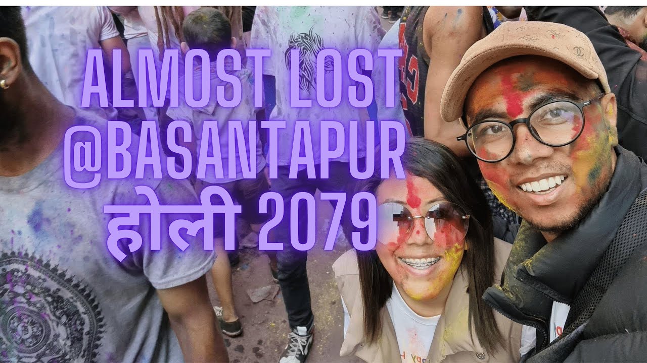 || Almost Lost @BASANTAPUR || Our First Holi Together ||#holivlog #dailyvlog #couplegoals #roshovlog