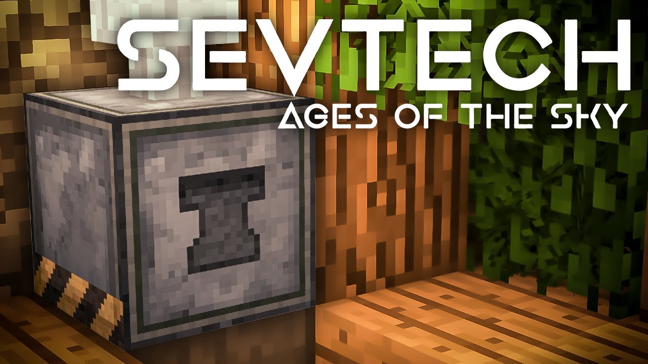 SevTech Ages of the Sky Ep. 32 Diamond Substitute