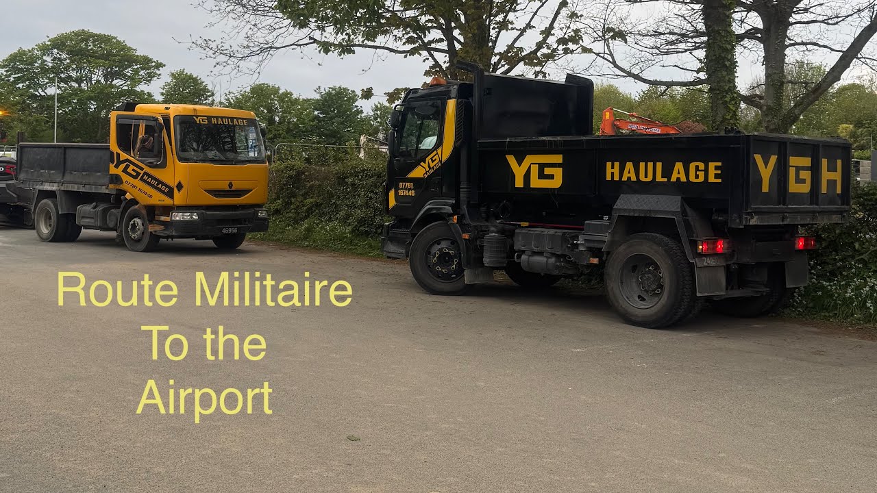 Route Militaire to the Airport (Guernsey) 
