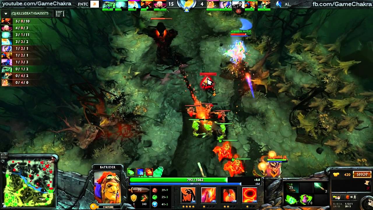 Fnatic.EU vs Absolute Legends - Group Stage(The Defense 3) - DoTA 2 Highlights