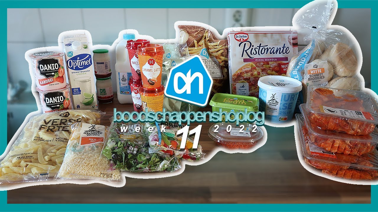 AH BOODSCHAPPEN SHOPLOG WEEK 11 2022
