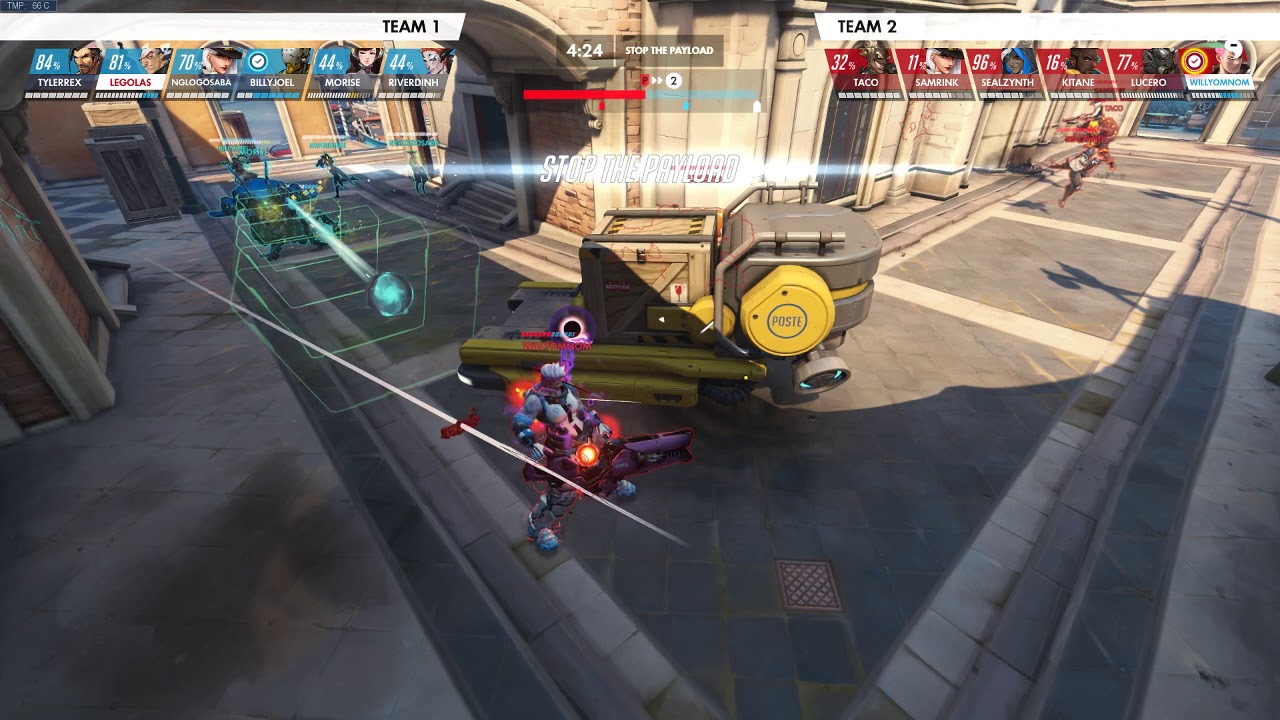 Zenyatta One Shots a Zarya | Overwatch Bug ( April 2020)