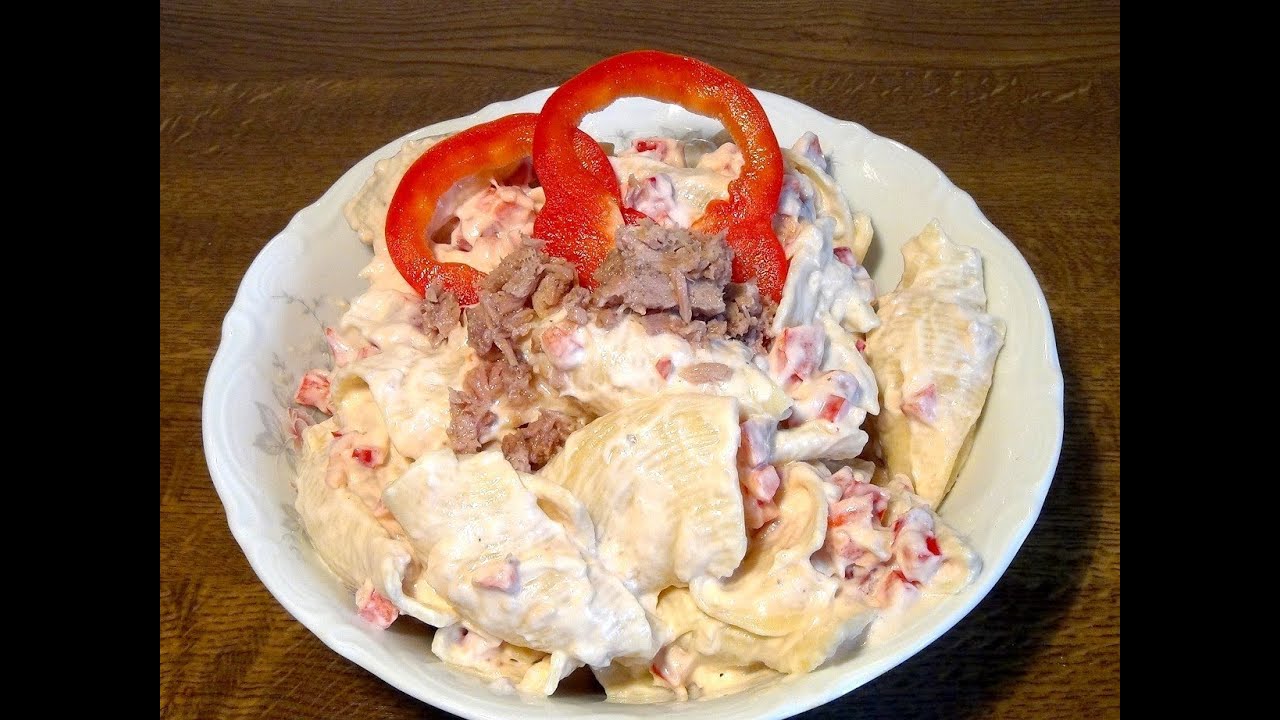 Thunfischsalat mit Nudeln