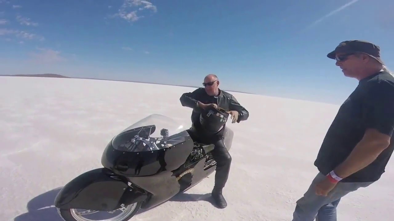 Vincent Racing Team  185.347mph Speedweek 2016