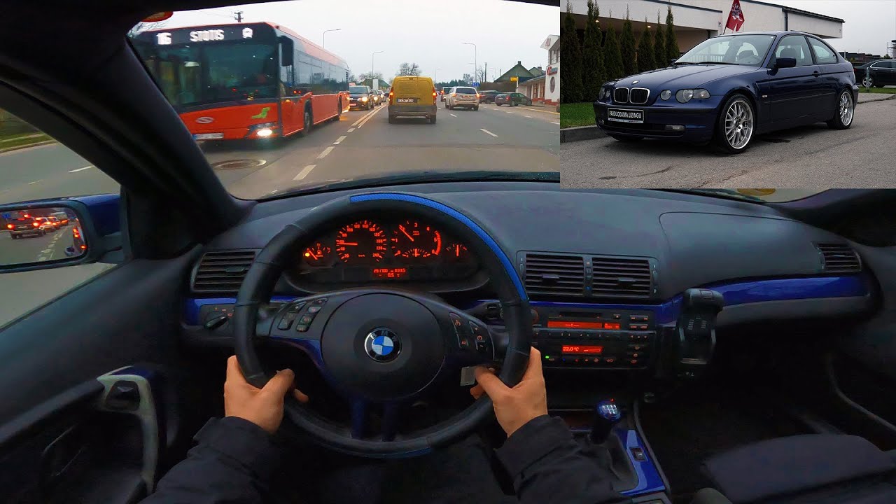 2002 BMW E46 320 td 150 Hp POV Test Drive @DRIVEWAVE1