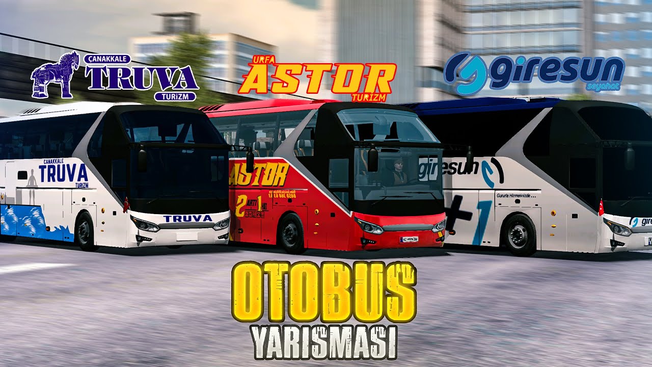 ÖDÜLLÜ ŞEHİRLERARASI OTOBÜS YARIŞMASI !! | Car Parking Multiplayer