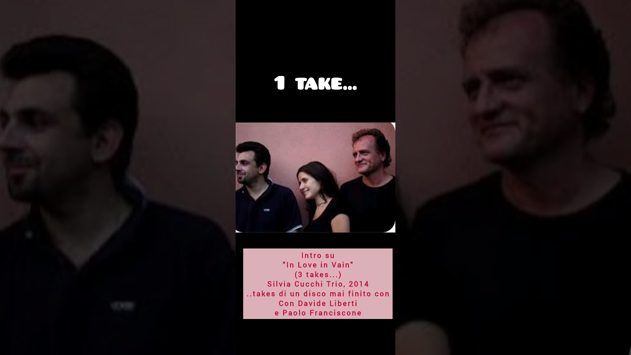 ho ritrovato un reperto archeologico: 3 takes di intro su In Love in Vain...2014 (beata gioventù!)