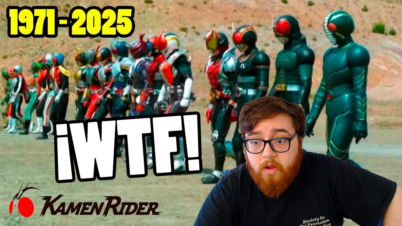 TODOS los OPENINGS de KAMEN RIDER - REACCION POR PRIMERA VEZ