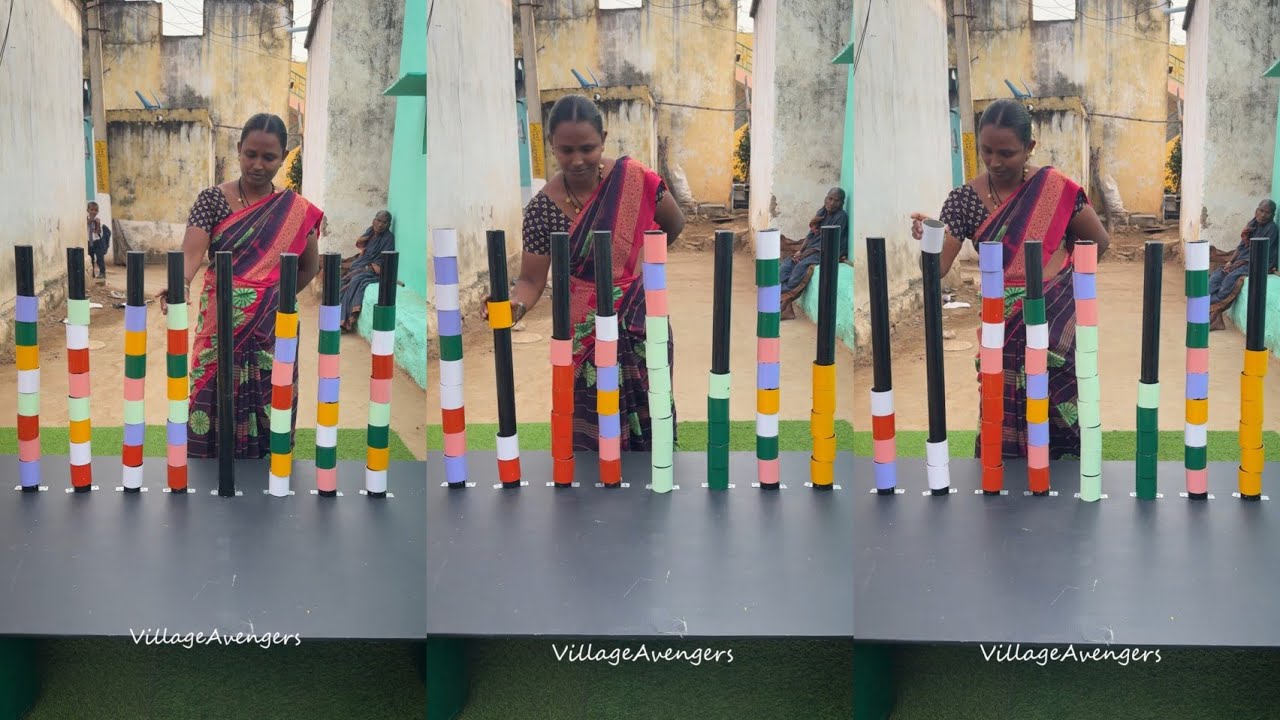 Sorting Colours is Fun to Watch || Village Avengers